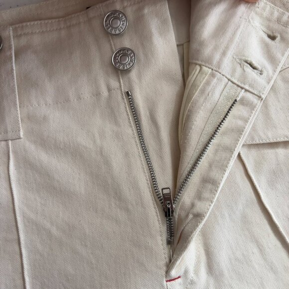 Isabel Marant Étoile Dilirok Pants in Light Beige Shade  Size 36 (USA 4 )NWT - Picture 9 of 15